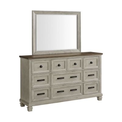 Farmington Dresser and Mirror Set in Medium Brown and Washed Stone Angle.jpg